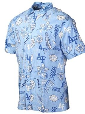 Air Force Hawaiian Button Down Shirt